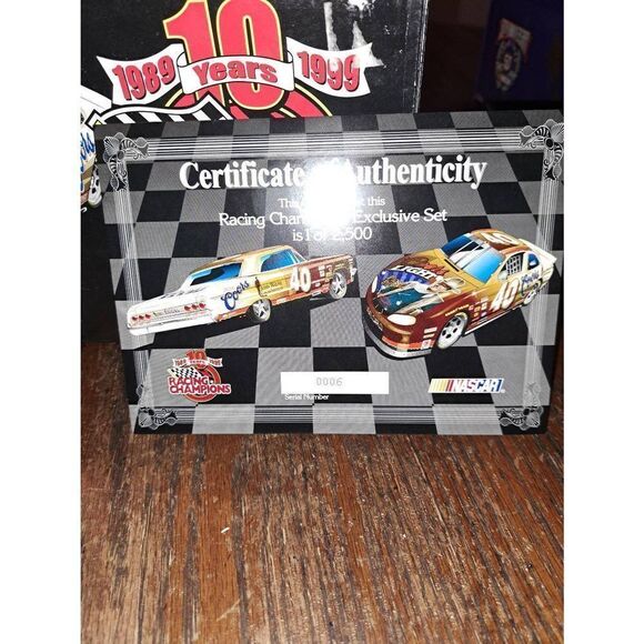 Vintage 99 Racing Champions Sterling Martin Die Cast Coors John Wayne Nascar Car - Picture 10 of 12